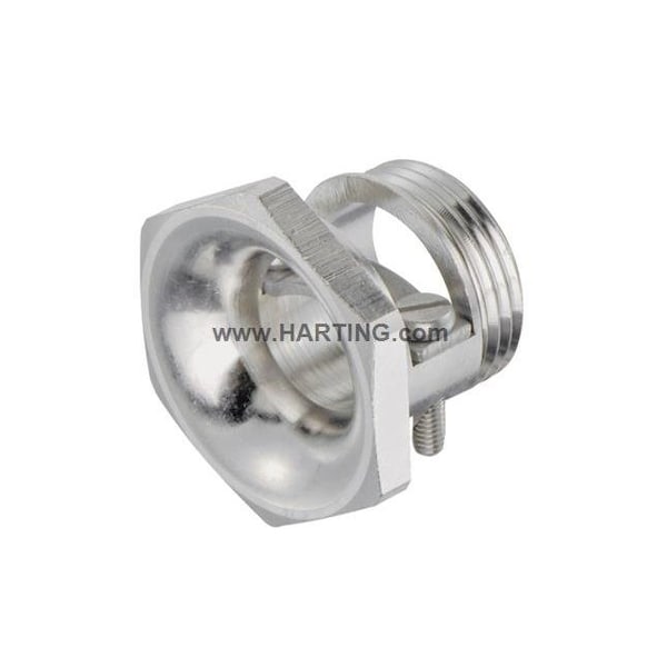 Harting Cable Gland, 23 mm L, Gray, Metal, 10 PK 09000005103 - main